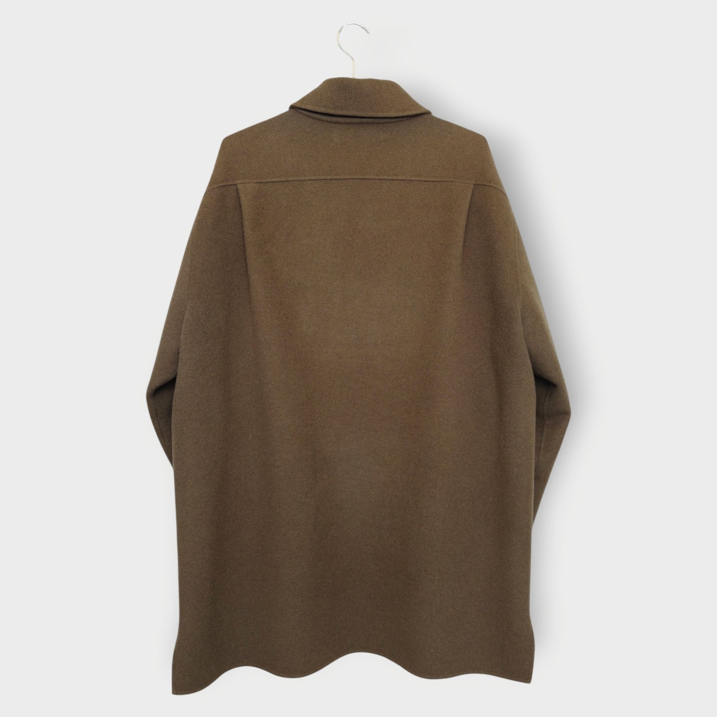 Wool Double Faced Button Jacket