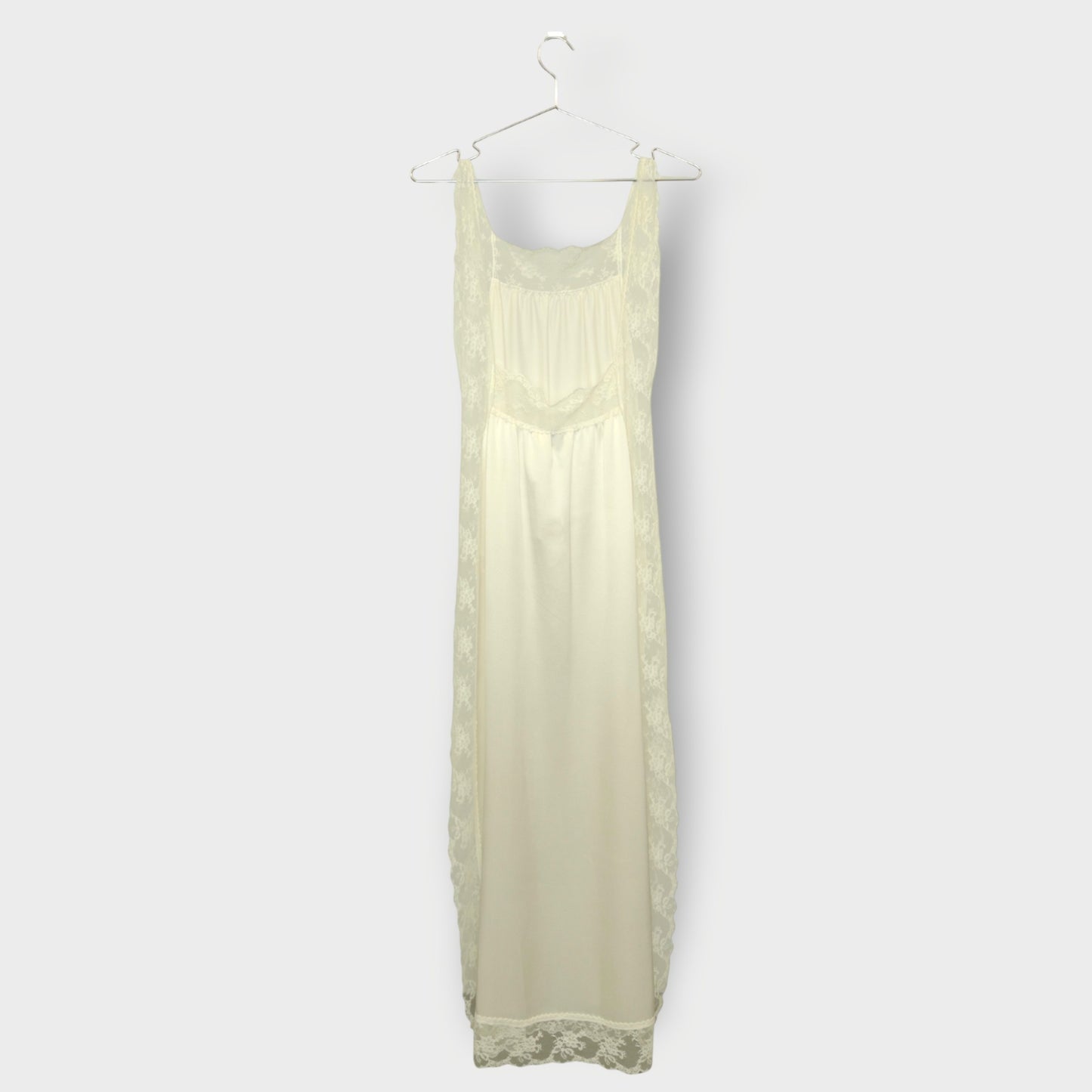 Silk Lace Apron Maxi