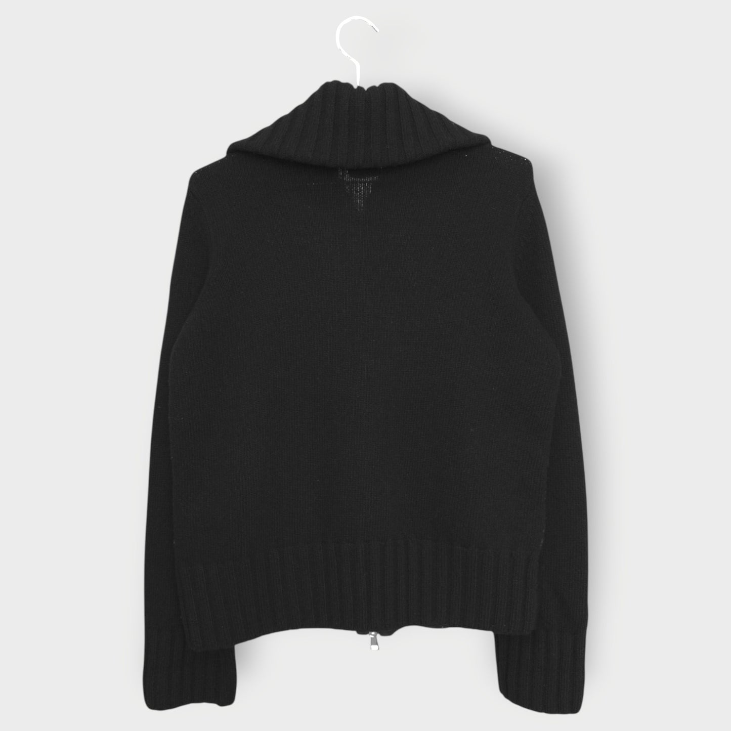 Padded Wool Cardigan
