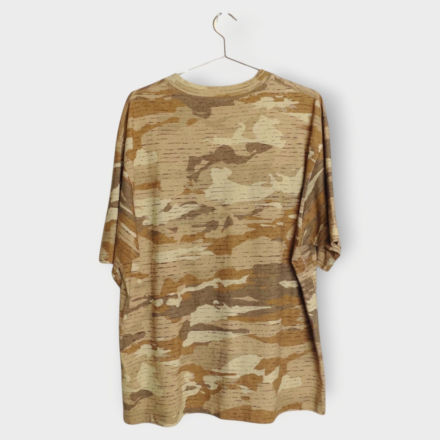 Crystal-Embellished Camouflage-Print