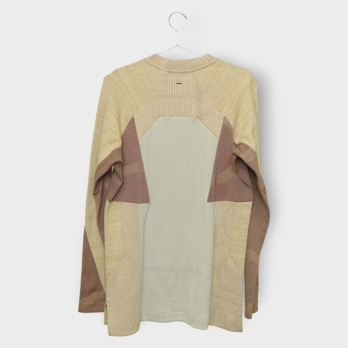 Textured Patchwork Sweater