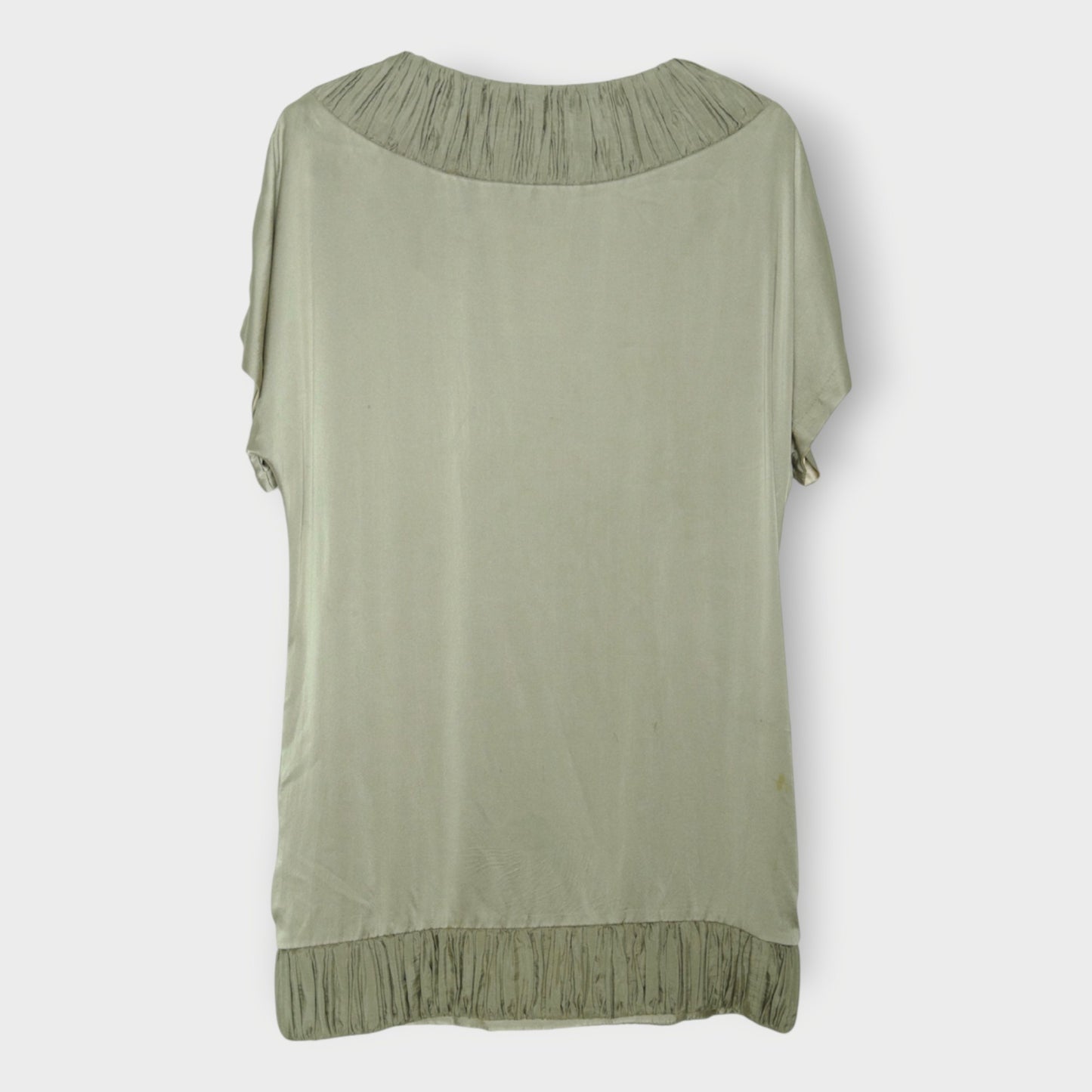 Silk Pleat Detail Mini