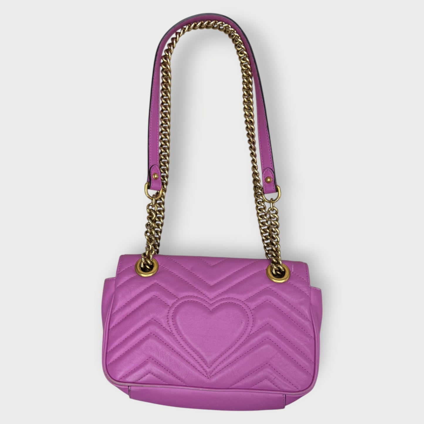 Leather Marmont Chain Bag