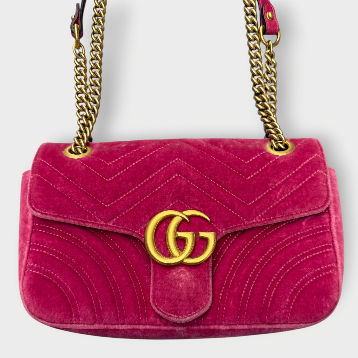 Velvet Marmont Chain Bag