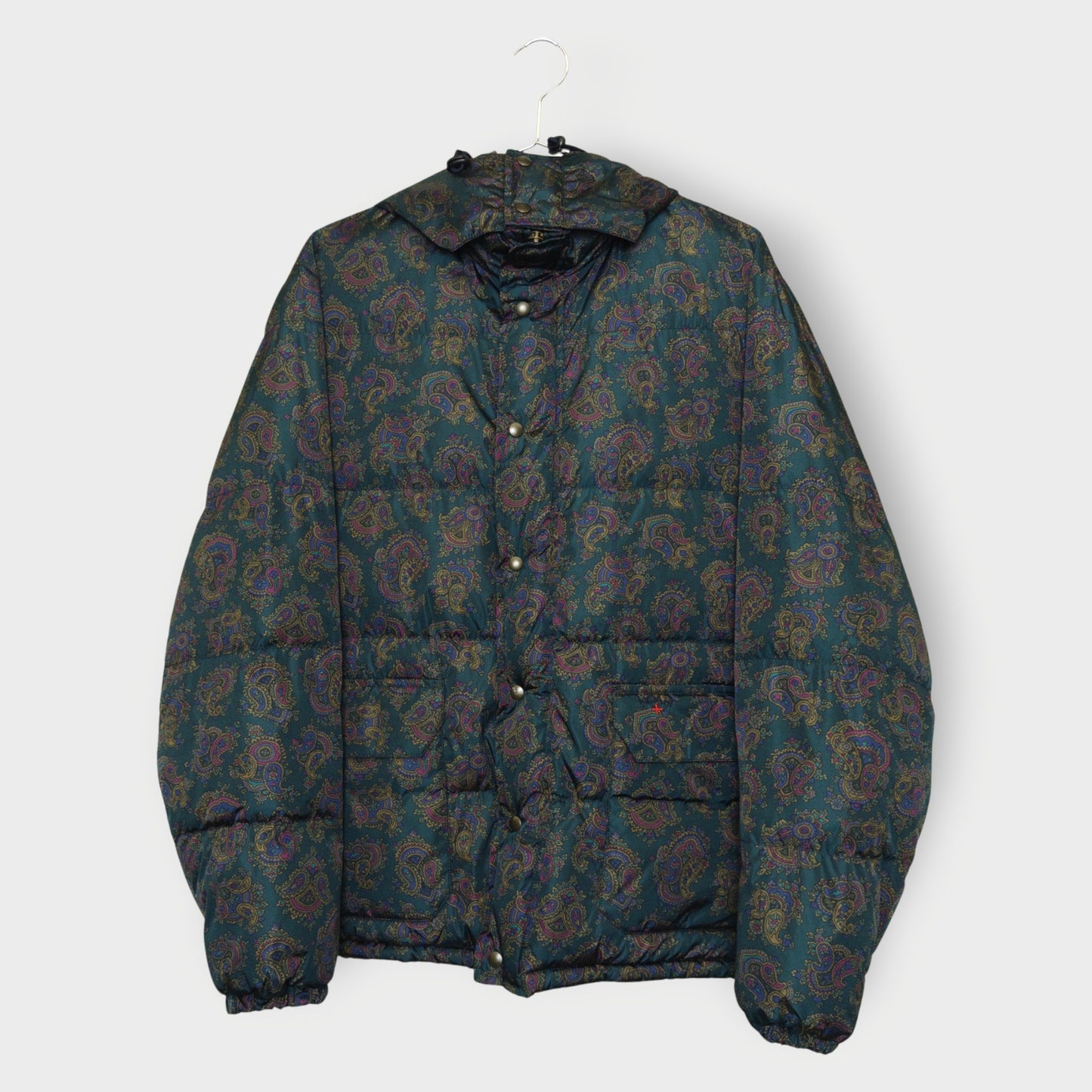 Cashball Paisley Puffer Jacket