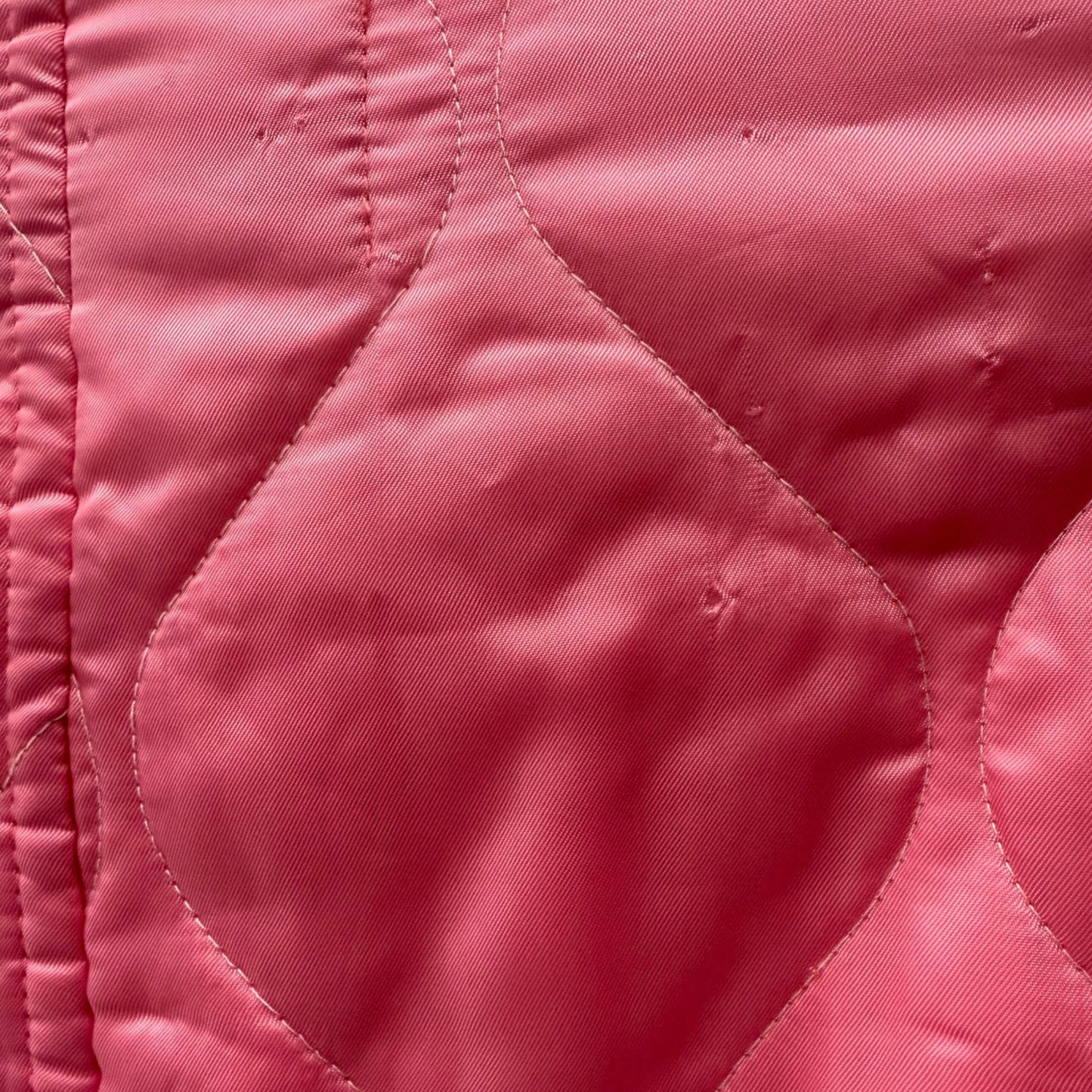 Frosted PVC & Quilted-Lined Rain Jacket