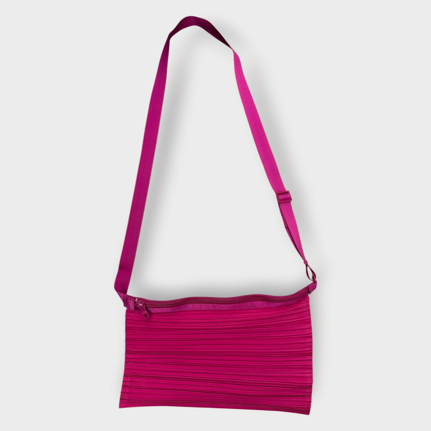 Pleated Pouch Crossbody