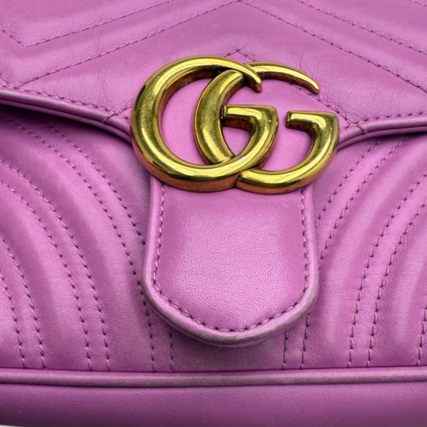 Leather Marmont Chain Bag