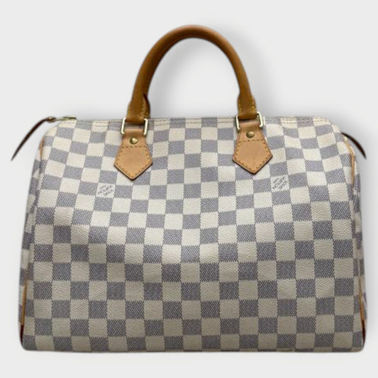 Canvas & Leather Canvas Speedy Bag