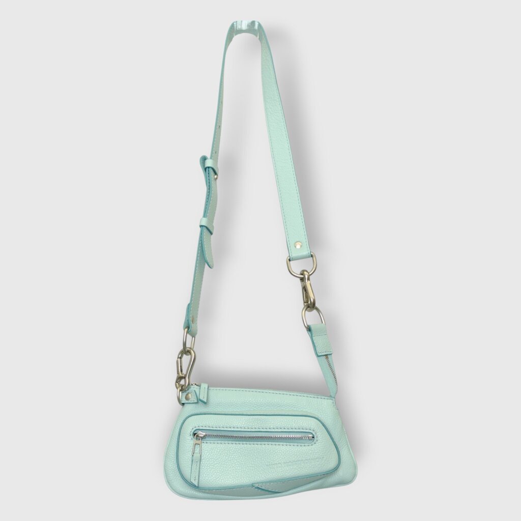 Blue Amlen Pochette Leather Bag