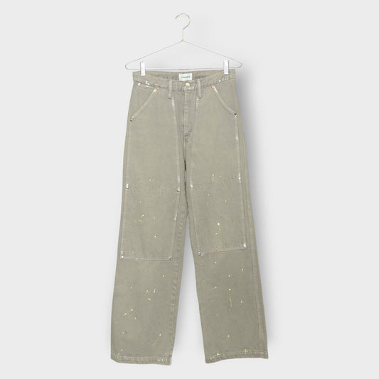 Paint Splatter Carpenter Jeans