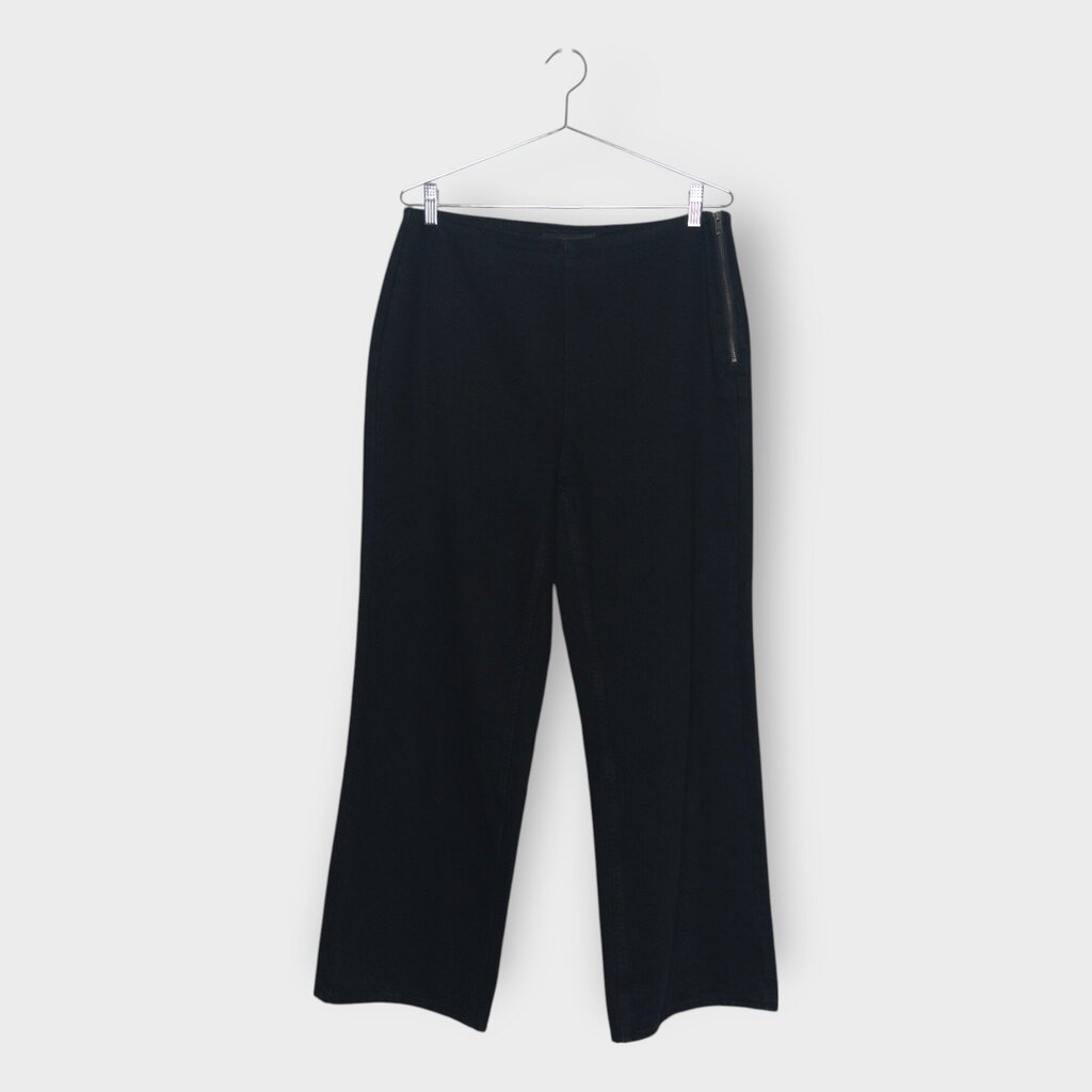 Drill Cotton Wide Leg Pant