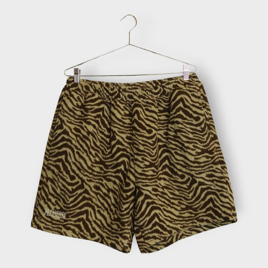 Brown Animal Print Short