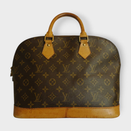 Monogram Alma PM Leather Bag