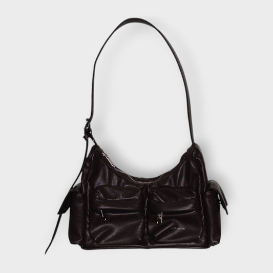 Vegan Leather Pocket Mug Bag