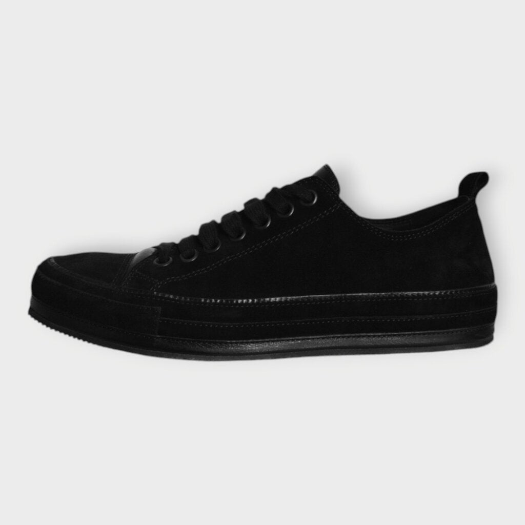 Suede Lace Up Trainers