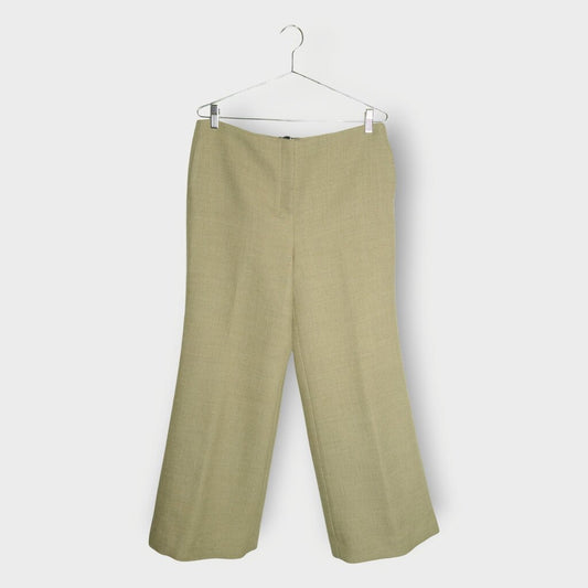 Wool Wide Leg Pant