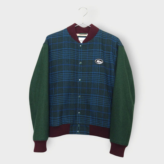Green & Red Varsity Bomber