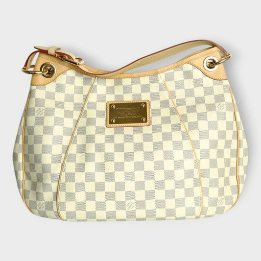 Galliera PM Damier Azur Shoulder Bag