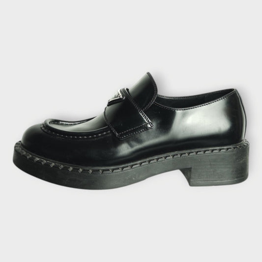Leather Patent Loafers