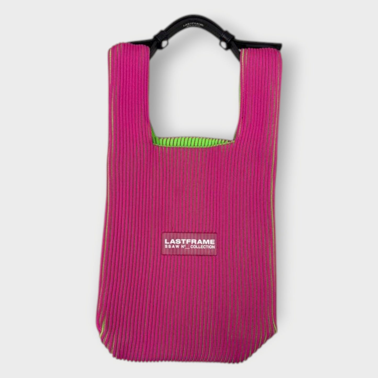Ribbed Knit Mini Bag