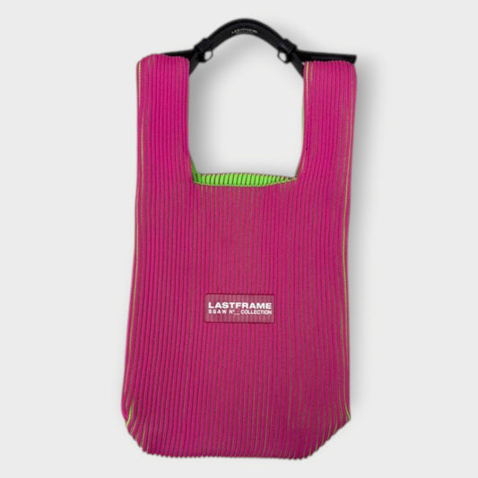 Ribbed Knit Mini Bag