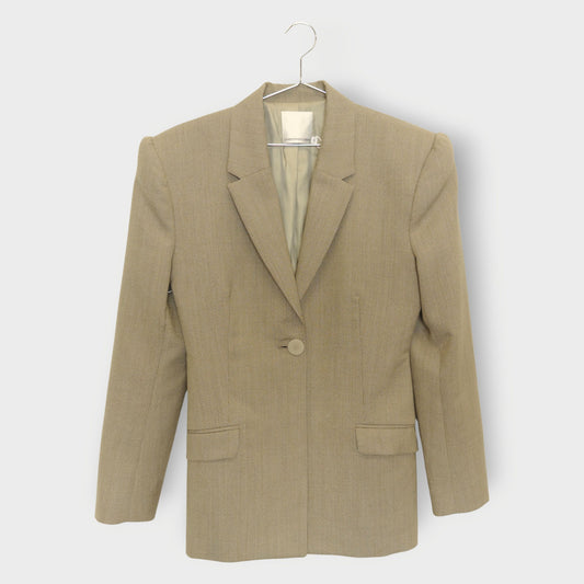 Wool Contour Blazer