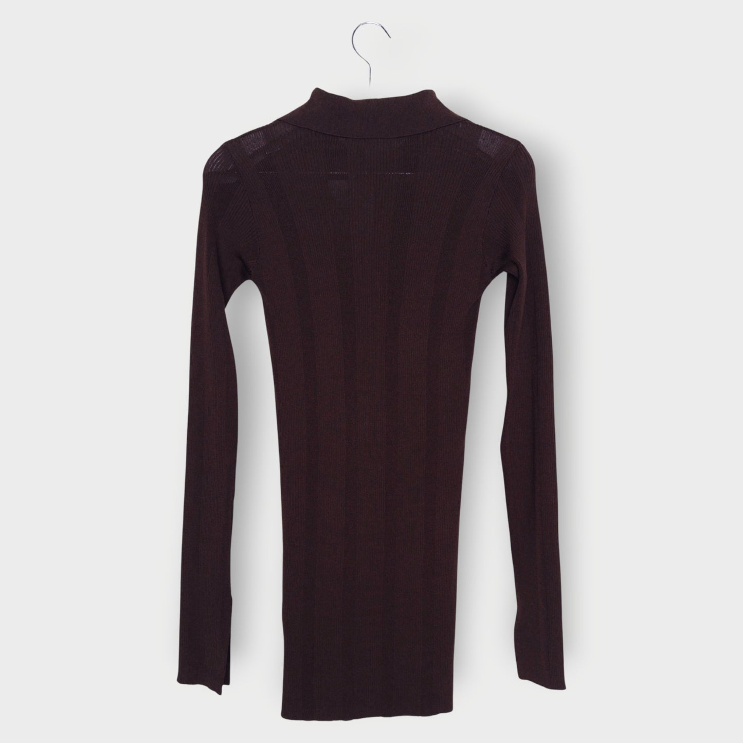 Knit Long Sleeve Mini Dress