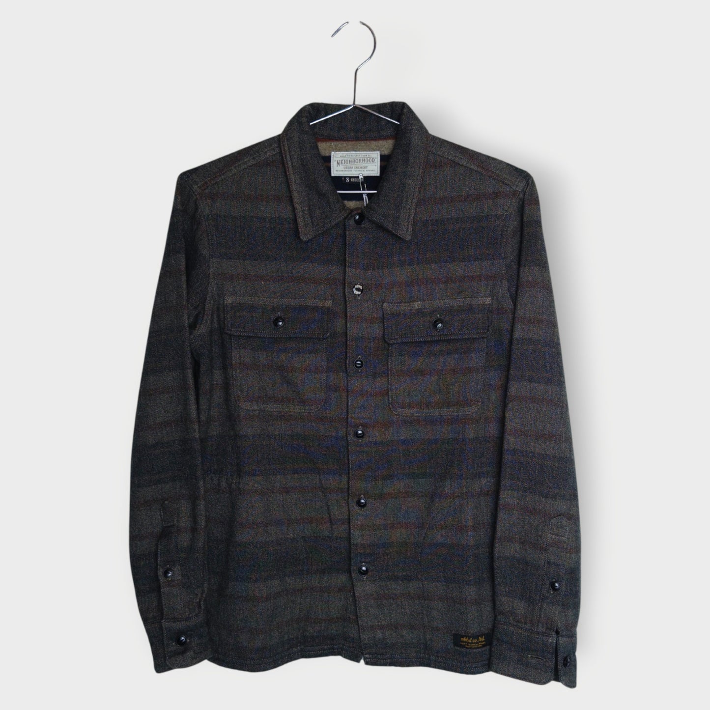Wool & Cotton Striped Shirt