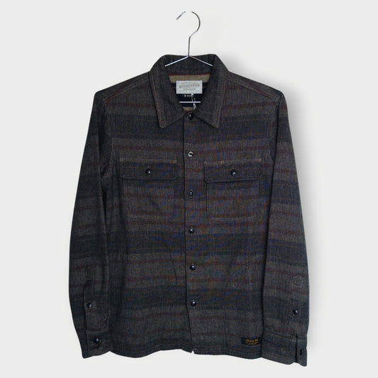 Wool & Cotton Striped Shirt