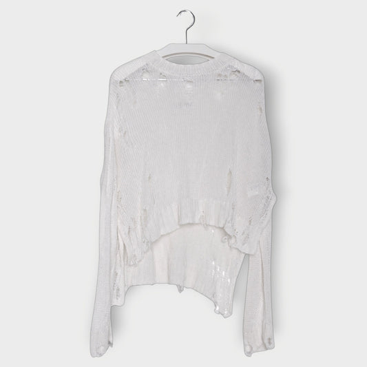 Distressed Knit Jumper