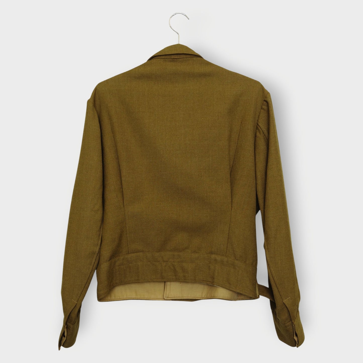 Wool Pocket Military Jacket