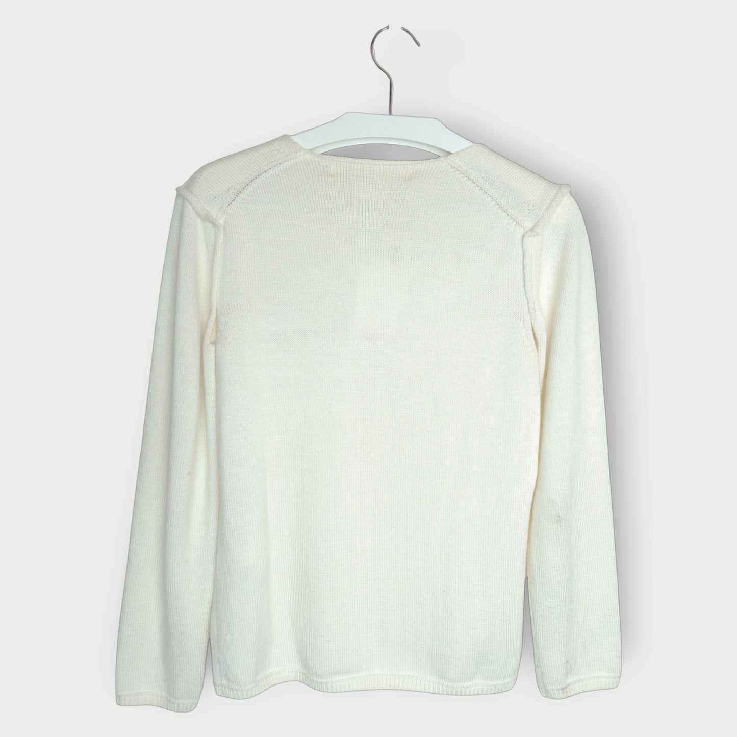 Wool Cut Out Sweater