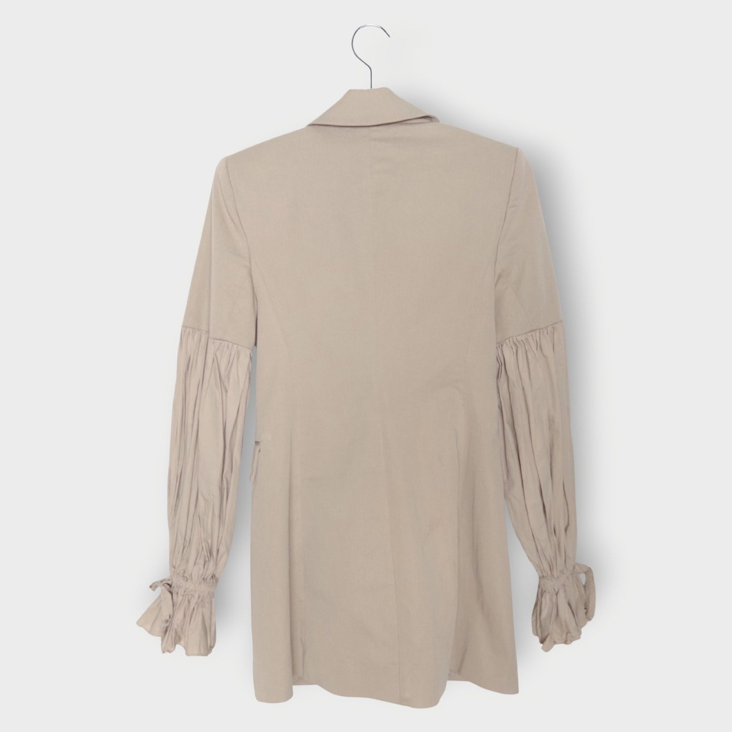 Scrunch Sleeve Consonance Blazer Dress