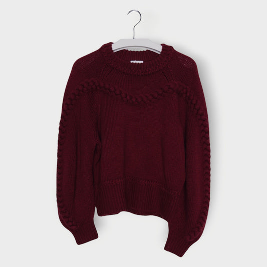 Knit Braid Detail Somerled Jumper