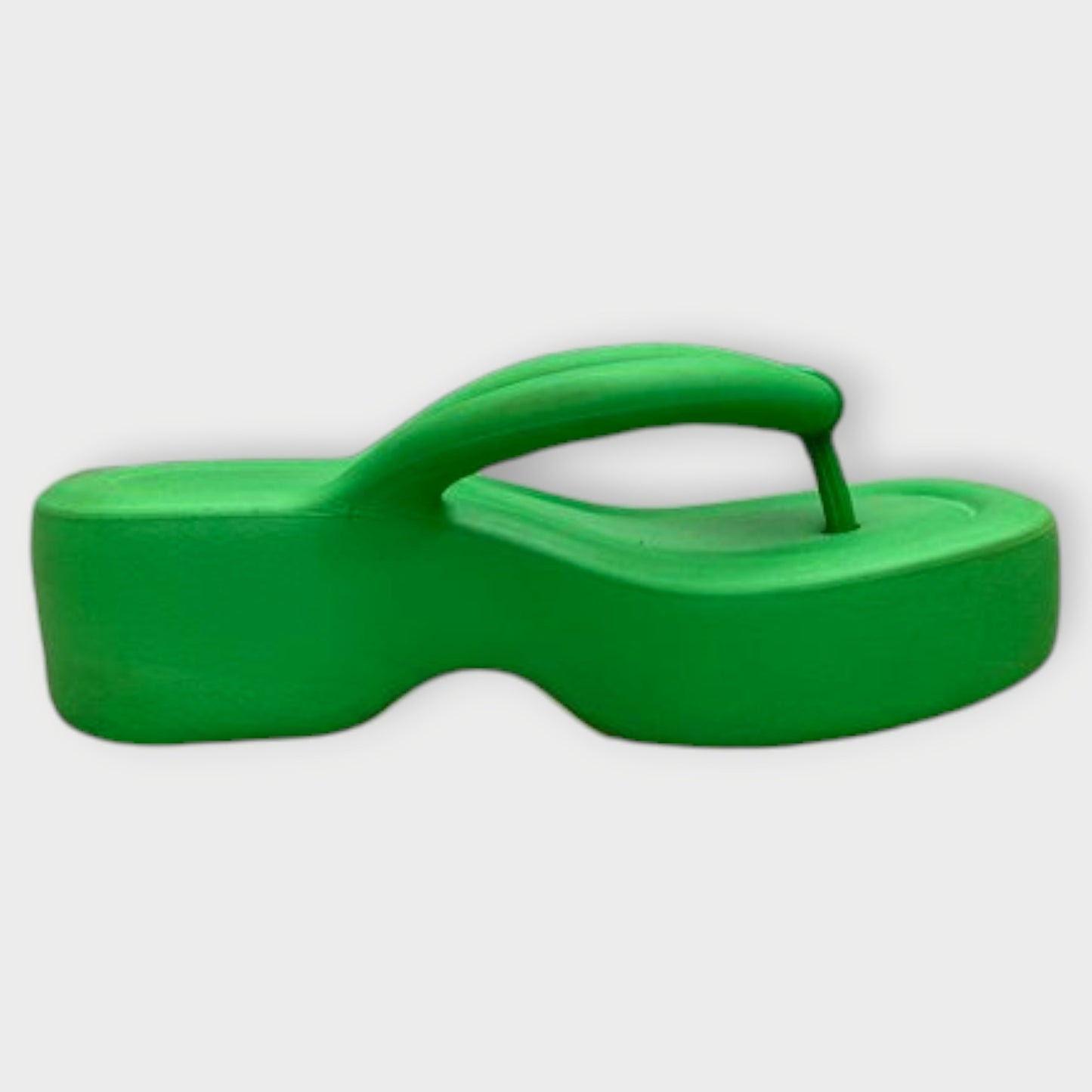 Rubber Platform Sandal