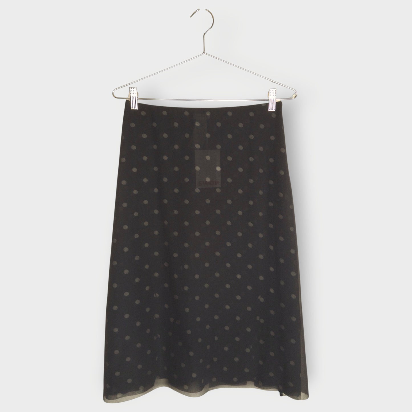 Mesh Polka Dot Skirt