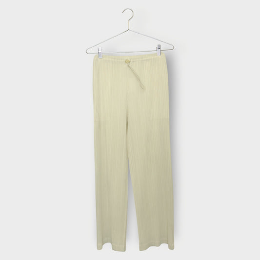 Perma Pleat Side Zip Pants