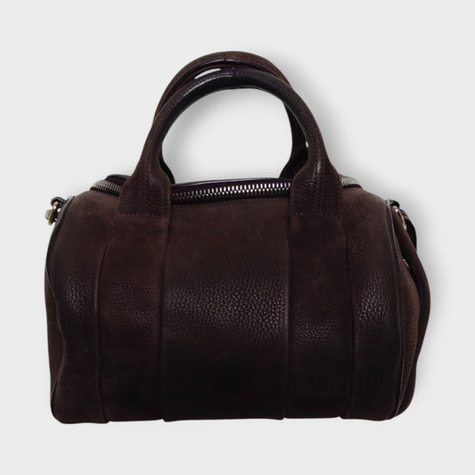 Pebbled Leather Rocco Bag