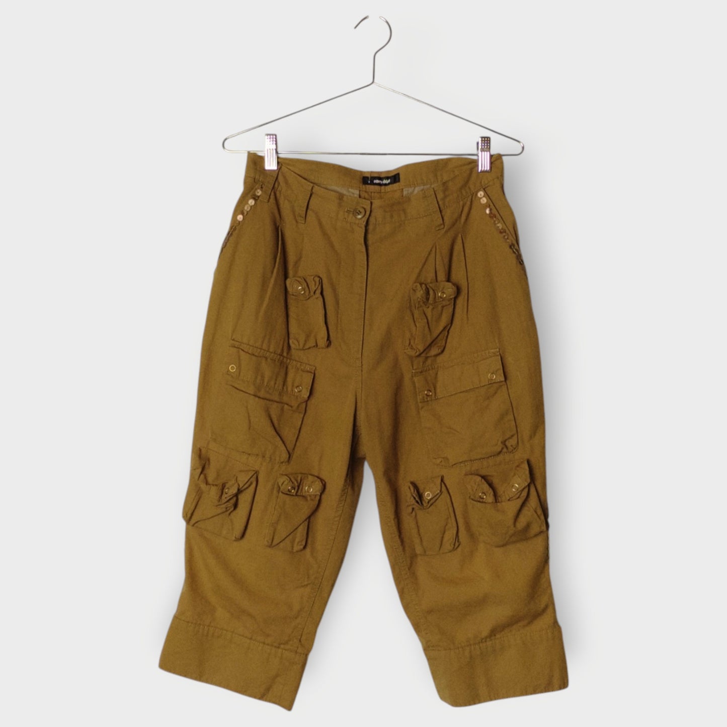 Cargo Capri Pants