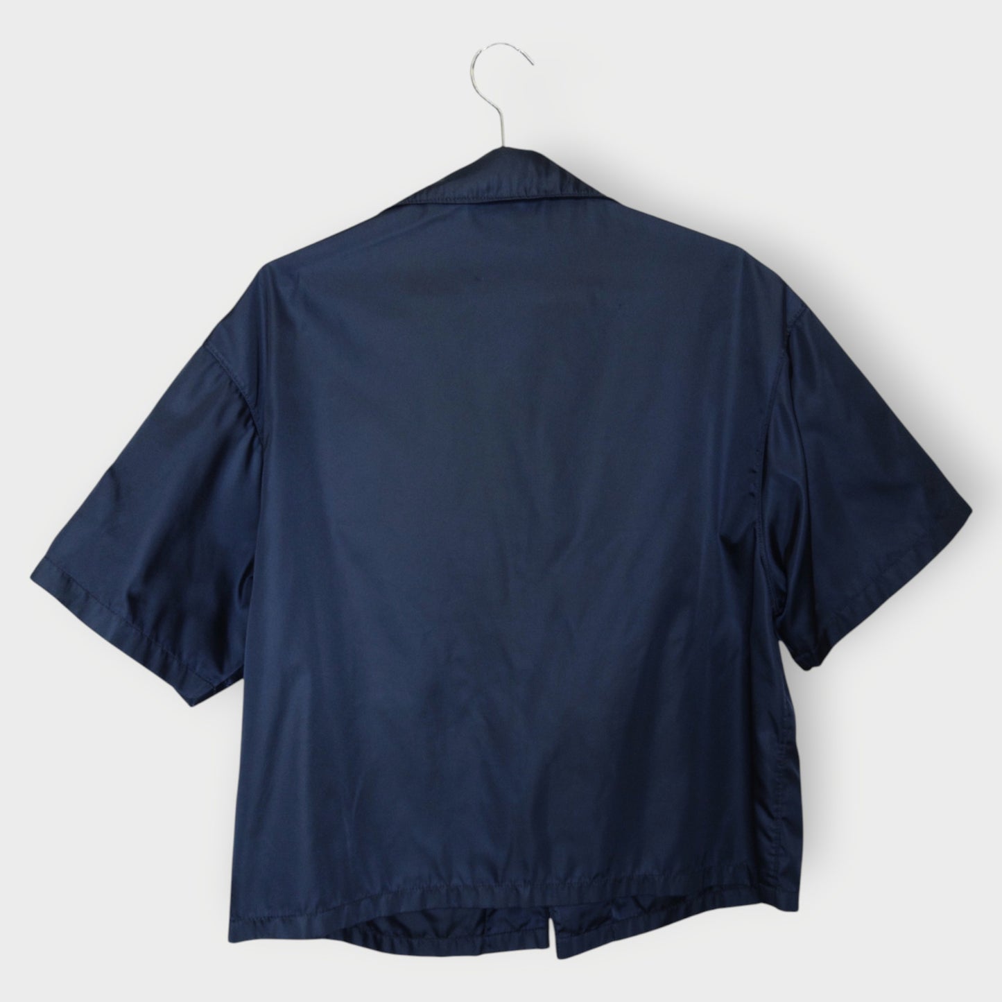 Re-Nylon Boxy Bowling Shirt