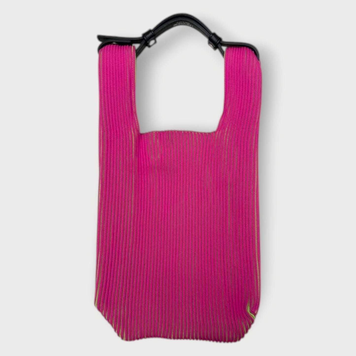 Ribbed Knit Mini Bag