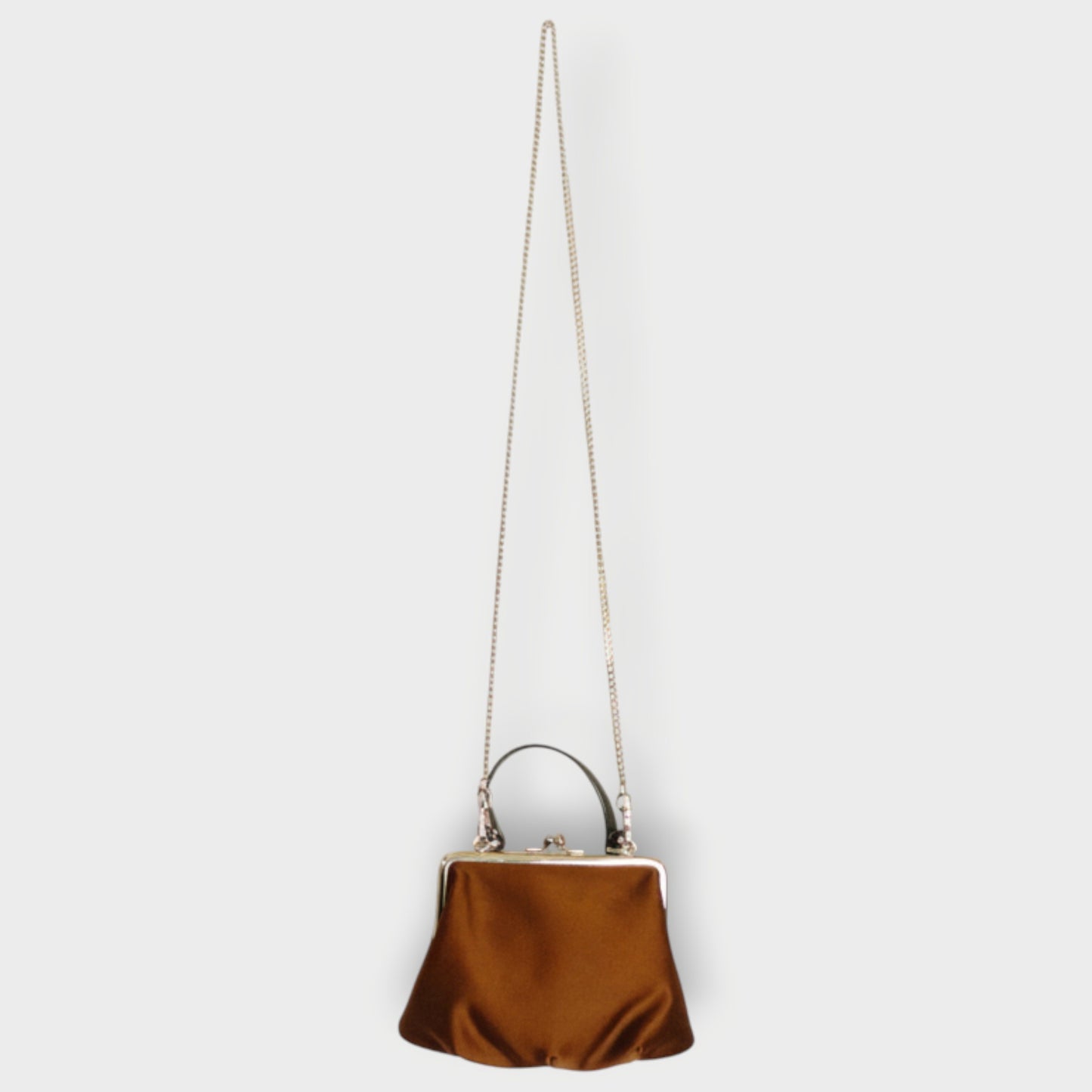 Satin Granny Frame Purse