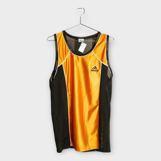 Adidas Vintage Orange & Black Basketball Jersey