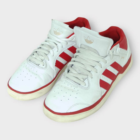 Adidas Red White Tyshawn Sneakers