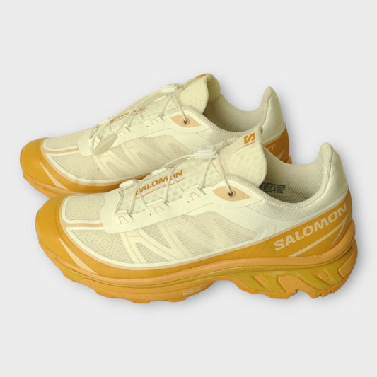 Salomon Orange & White XT6FT Lace Up Sneakers