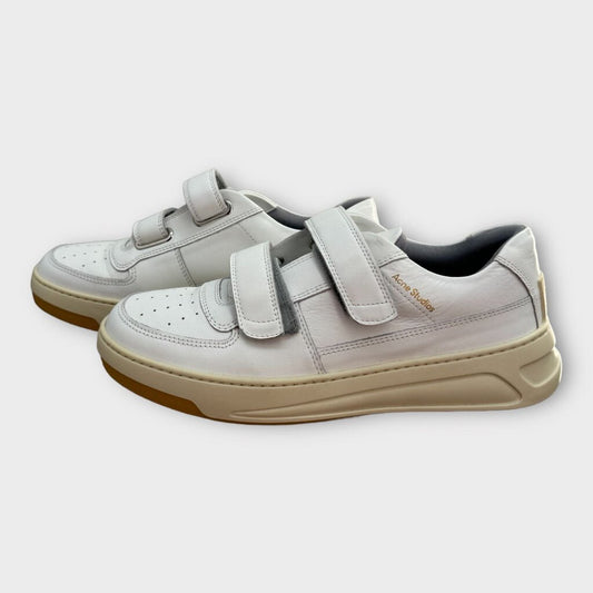 Acne Studios White Velcro Sneaker