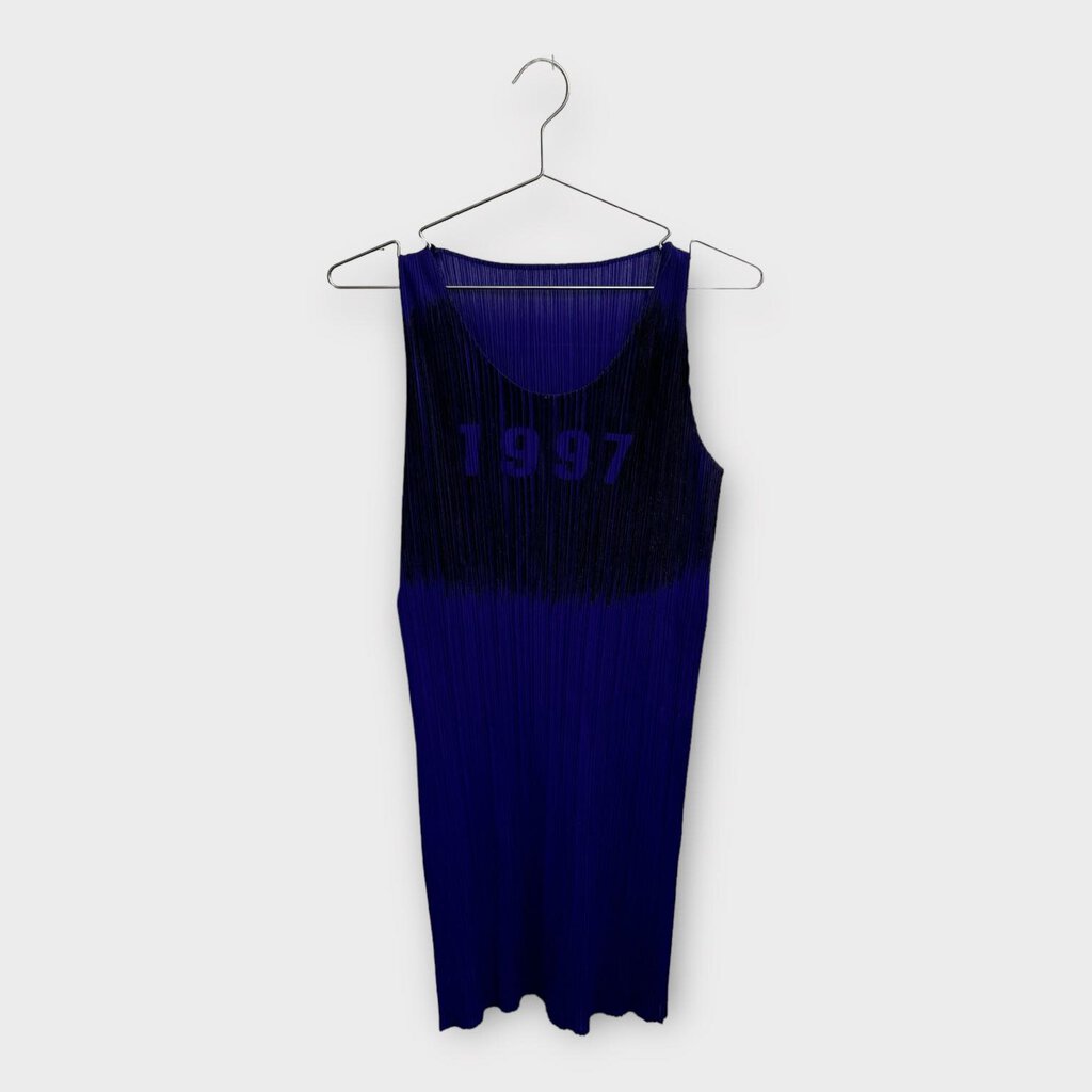 Purple 1997 Perma Pleat Dress