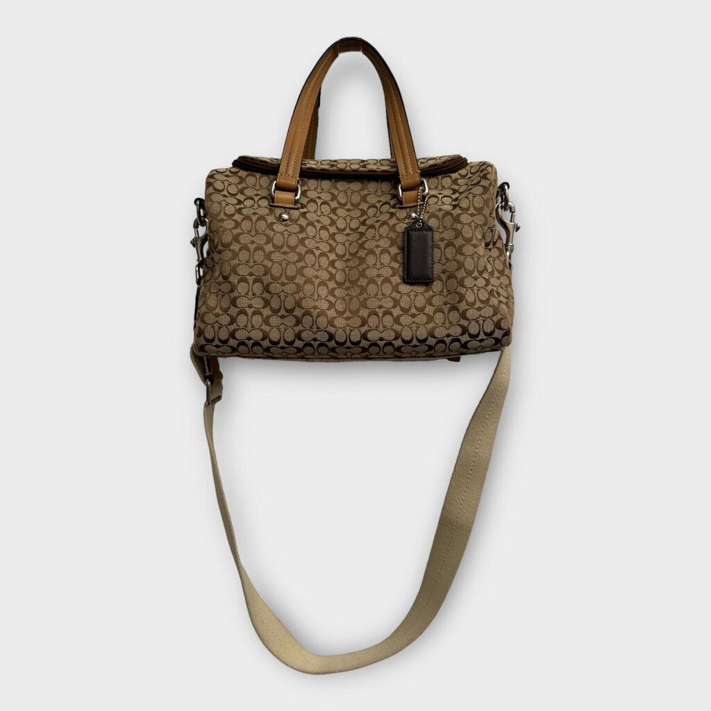 Brown Monogram Two Way Bag
