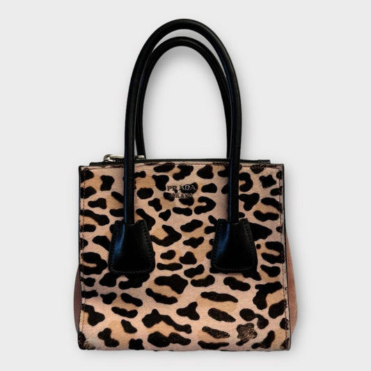 Prada Pink Leopard Print Bag